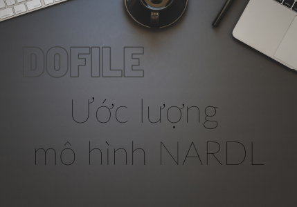 Dofile ước lượng mô hình NARDL